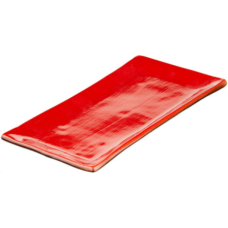 Блюдо для подачи Dymov Кармин Д=30 Ш=14.5 см