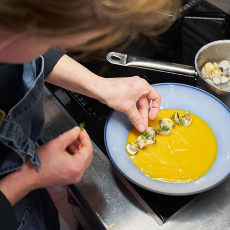 Салатник «Экинокс»; фарфор; 1300мл; D=27,H=5см; синий