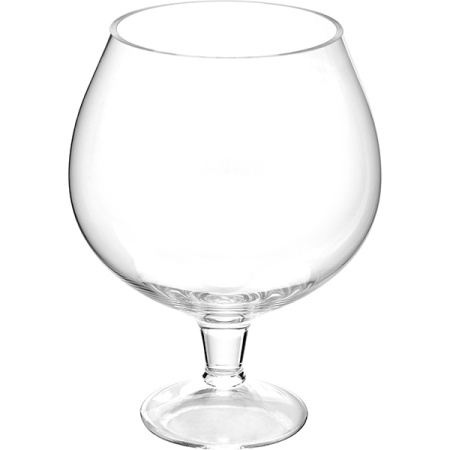 Ваза-Бокал стекло; 3.5л; D=14,H=23.5см; прозр.