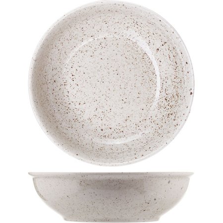 Салатник «Лайфстиль»; фарфор; D=21см; песочн.