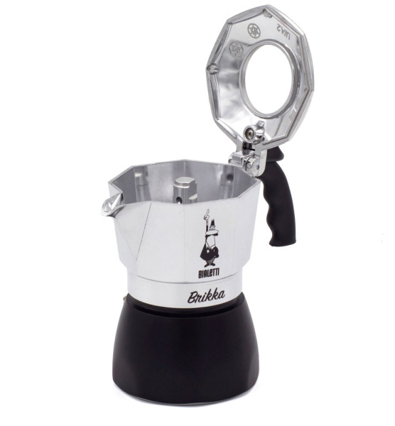 Гейзерная кофеварка Bialetti Brikka 2 порции