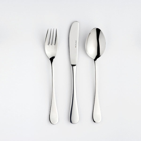 Ложка столовая «Риволи»; сталь нерж.; L=195/66,B=2мм; металлич.