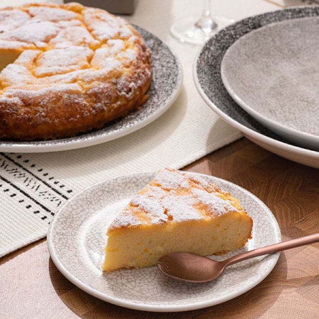 Салатник «Инк Блэк»; фарфор; D=25.3см; белый,черный