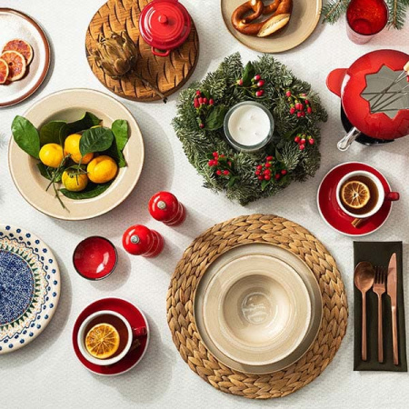 Горшок для запекания «Форно»; керамика; 200мл; D=10,H=9см; красный