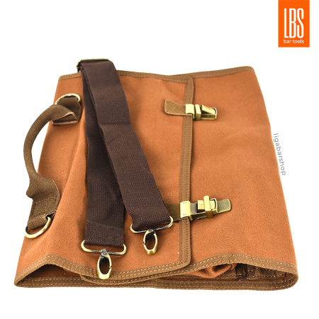 Сумка-скрутка LBS для барного инвентаря, коричневый