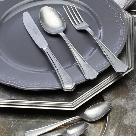 Нож столовый «Шарм» состарен.; сталь нерж.