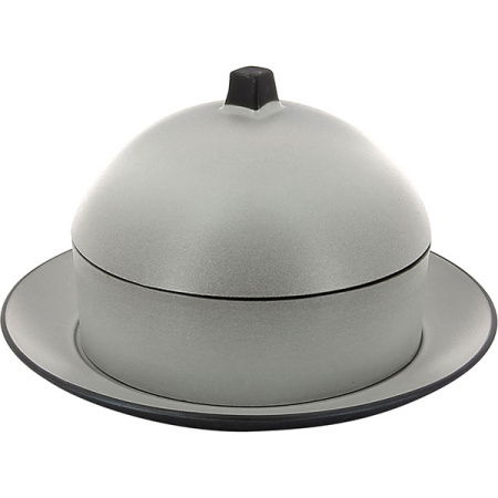 Фото Блюдо для подачи Revol Экинокс Д=22 В=13 см серый Блюдо для подачи Revol Экинокс Д=22 В=13 см серый