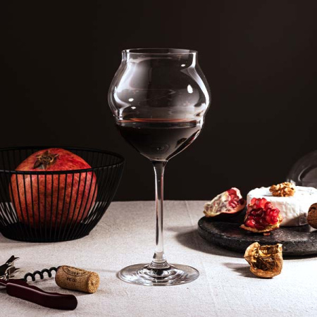 Бокал для вина «Макарон»; хр.стекло; 500мл; D=100,H=215мм; прозр.