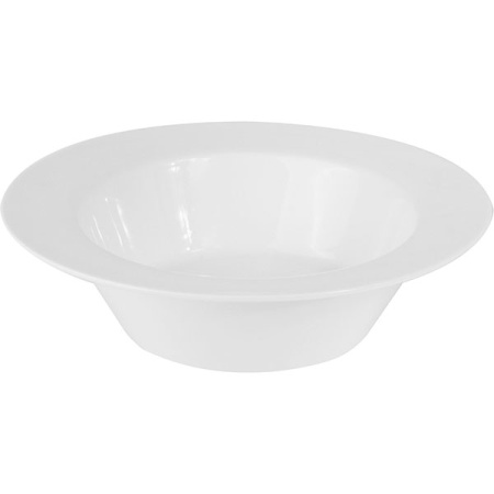 Тарелка глубокая «Кунстверк»; фарфор; 470мл; D=20.8,H=5.7см; белый