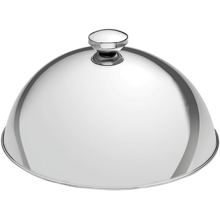 Баранчик; сталь нерж.; D=24,H=12,L=24.5см; металлич.