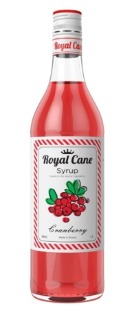 Сироп Royal Cane Клюква стекло 1 л