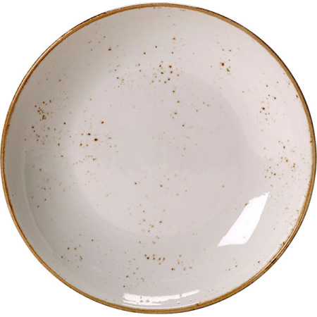 Салатник «Крафт»; фарфор; 1500мл; D=29,H=4.5см; белый