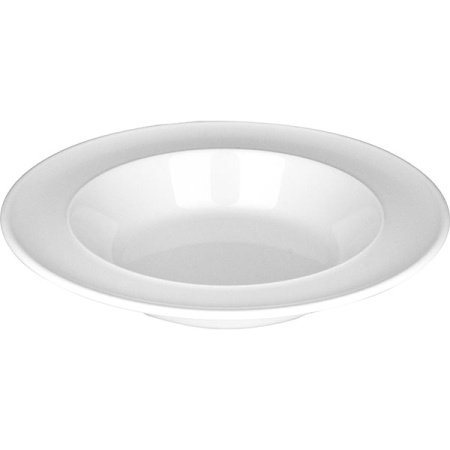 Тарелка глубокая «Экселенси»; фарфор; 400мл; D=22.5,H=4см; белый