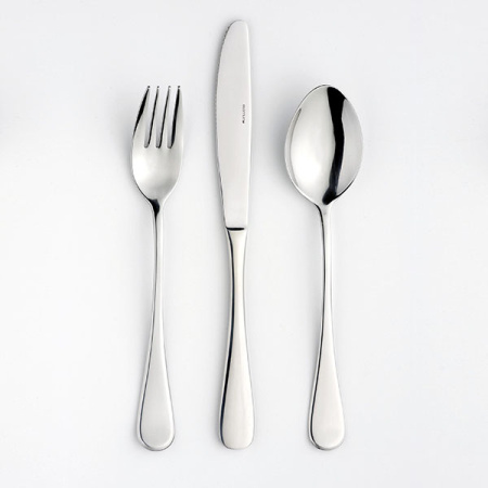 Ложка столовая «Ауде»; сталь нерж.; L=200/66,B=2мм; металлич.