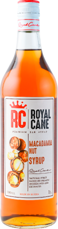 Сироп Royal Cane Орех макадамия стекло 1 л