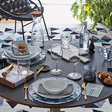 Салатник «Ариа»; стекло; 250мл; D=13.3,H=7см; прозр.