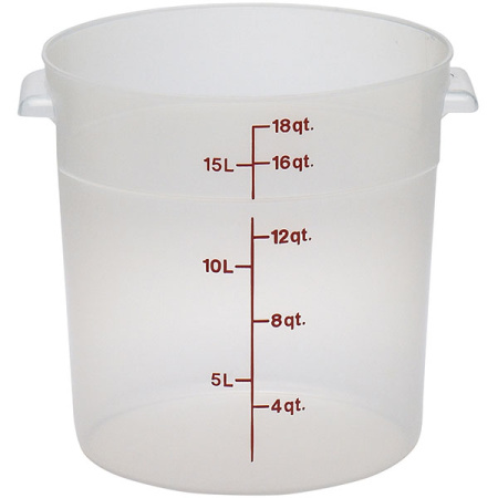 Контейнер для хран.продуктов (крышка арт. RFSC12P; полипроп.; 20л; D=31,H=30,L=36,B=36см; прозр.