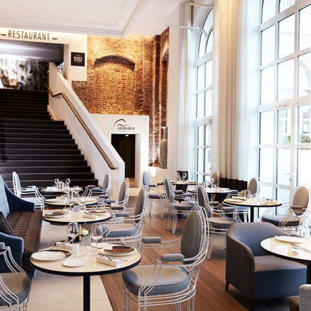 Вилка десертная «Диаз»; сталь нерж.; L=190/60,B=2мм; металлич.