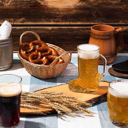 Сковорода-полумесяц б/ручек; чугун,дерево; H=4,L=21.5см