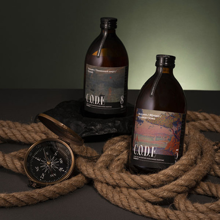 Кордиал C.O.D.E Жасмин-Яблоко-Розовая-Гуава 0,5 л