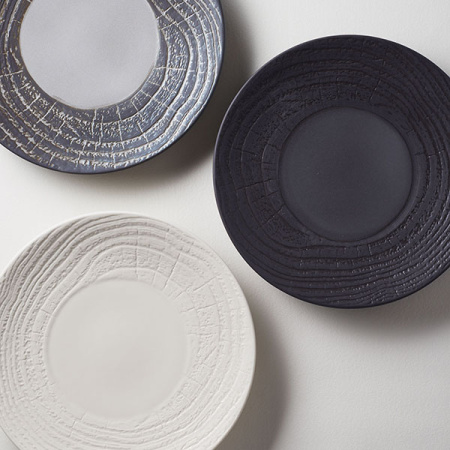 Тарелка мелкая «Арборесценс»; фарфор; D=28,H=3.5см; слон.кость