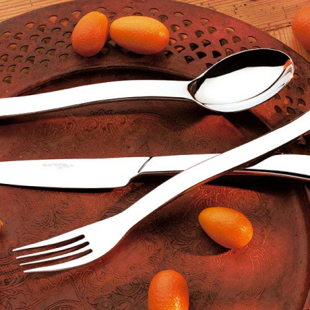 Ложка столовая «Алайниа»; сталь нерж.; L=205/60,B=30мм; металлич.