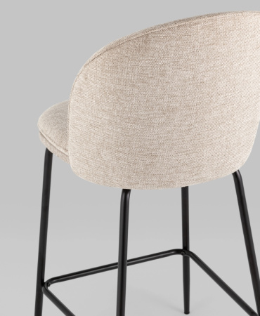 Стул полубарный Echo бежевый