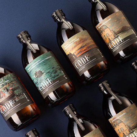 Кордиал C.O.D.E Черная Смородина-Ананасовый Экспресс-Лаванда 0,5л