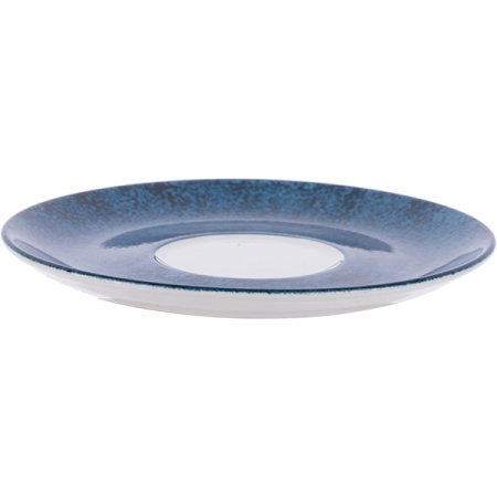 Блюдце с декором Lubiana Аида диаметр 16 см синий