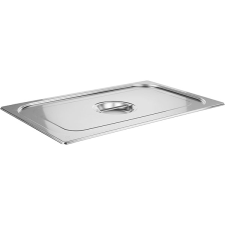 Крышка для гастр-ти (1/1); сталь нерж.; H=3,L=54,B=34см; металлич.