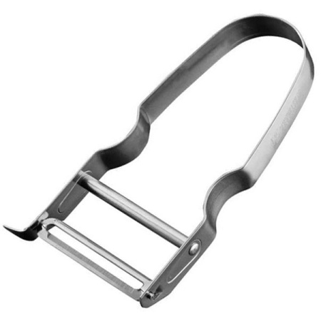 Нож для чистки овощей; сталь; L=11,B=5.5см; металлич.