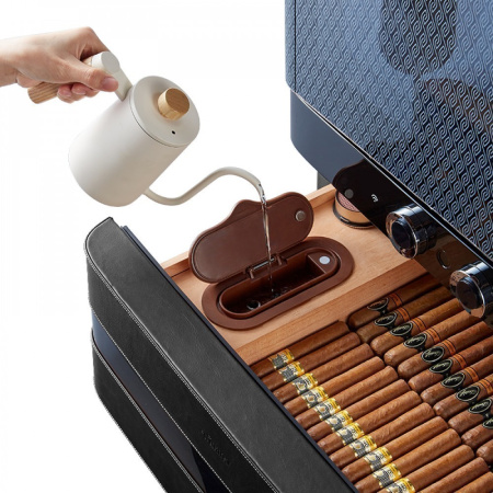 Хьюмидор для сигар Afidano L6 (Чёрный оникс)