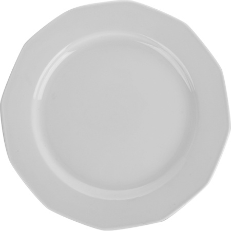 Тарелка мелкая «Меркури»; фарфор; D=25см