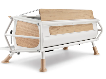 Кофемашина SANREMO CAFE RACER WHITE & WOOD Standard 2Gr