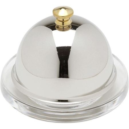 Икорница с крыш.; нерж.,стекло; 50мл; D=9,H=7.5см; металлич.