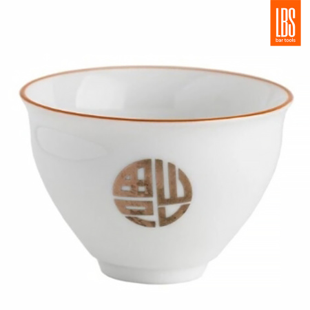 Чаша керамическая с монограммой LBS 70 мл