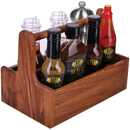 Ящик для кондиментов; дуб; H=17.9,L=25,B=15.3см