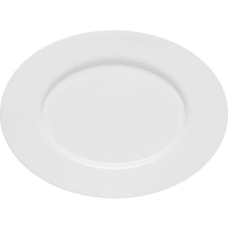 Тарелка для этаж.3-ярусной с отв. «Пьюрити»; фарфор; D=24,H=2см