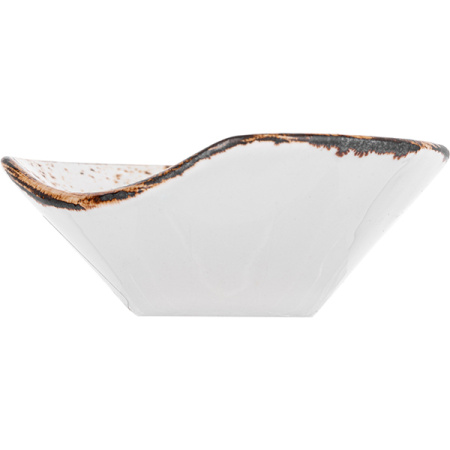 Соусник-салатник «Крафт»; фарфор; 45мл; H=3.5,L=9,B=7см; белый