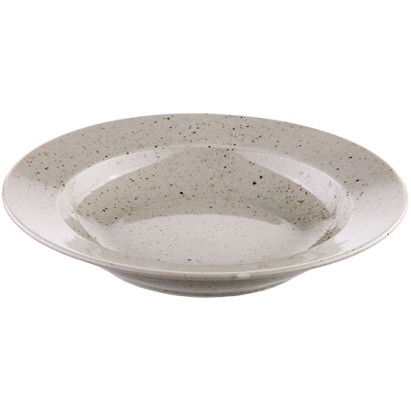 Тарелка глубокая «Лайфстиль»; фарфор; D=22см; песочн.