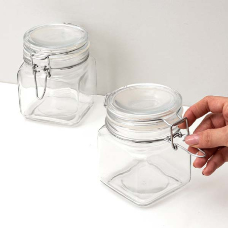 Банка для сыпучих продуктов «Кремлин»; стекло; 740мл; D=9.6,H=10.8см