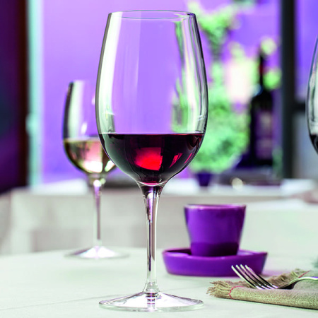 Бокал для вина «Пэлас»; хр.стекло; 570мл; D=70/93,H=220мм; прозр.