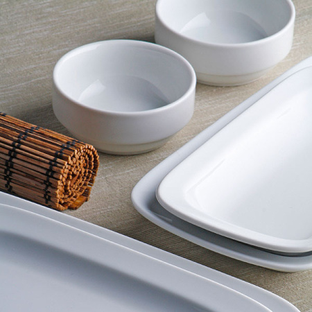 Салатник «Прага»; фарфор; 380мл; D=12,H=5см; белый