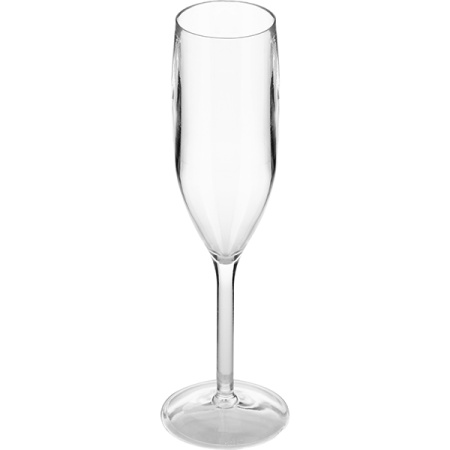 Бокал-флюте; поликарбонат; 210мл; D=72,H=243мм; прозр.