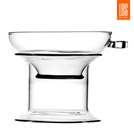 Cито для чая с ручкой на подставке LBS стекло