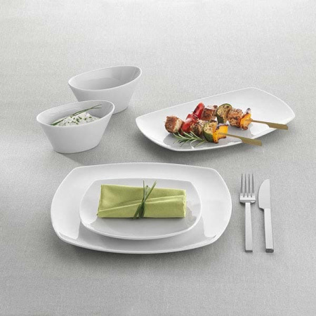 Салатник овал. «Опшенс»; фарфор; 200мл; H=6,L=14,B=8.5см; белый