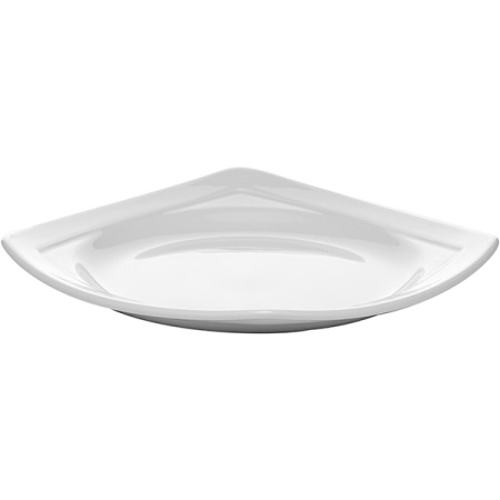 Тарелка квадратная «Симплисити Вайт»; фарфор; L=18,B=18см; белый