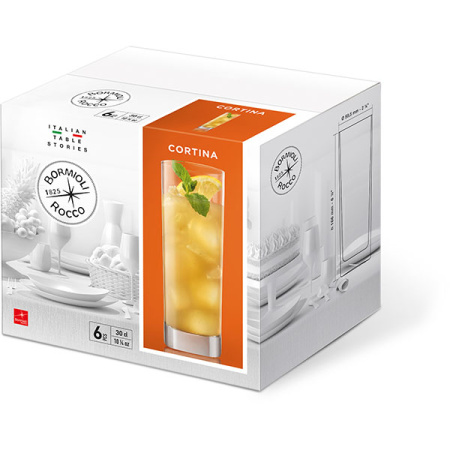 Фото Хайбол «Кортина»; стекло; 305мл; D=60,H=168мм; прозр. Хайбол «Кортина»; стекло; 305мл; D=60,H=168мм; прозр.