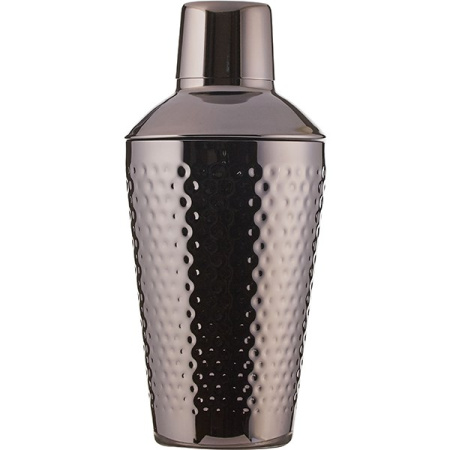 Шейкер европейский Probar 500мл рифленый никель черный