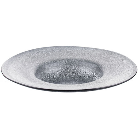 Тарелка для пасты «Млечный путь»; фарфор; 500мл; D=31,H=5см; черный